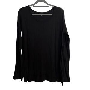 Splendid Size XL Extra Large Black Lightweight Sweater